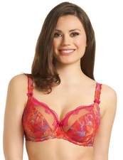 Freya Tropics Underwired Plunge Balcony Bra  Paradise 1651