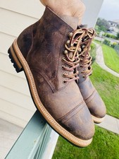 Parkhurst 9.5D Boots Cap Toe
