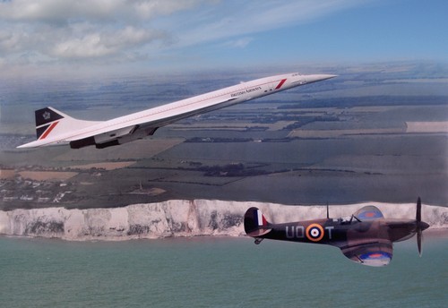 British airways concorde - british,
