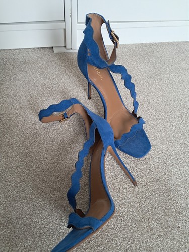 Brand new royal blue heels - brand,