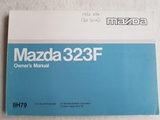 MAZDA 323F Car Owners Manual