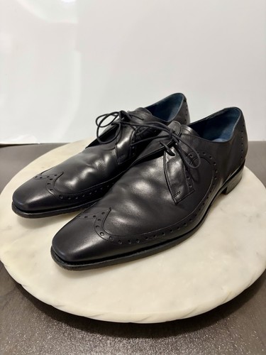 Barker black calf leather - barker,