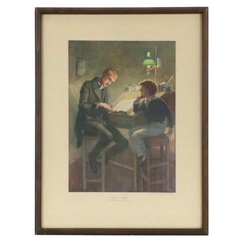 Framed harold copping - framed,