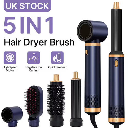 Hair dryer hot air - 5-in-1,