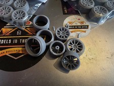 1/24 Scale XXR 527 3d Printed Wheels And Stretched Michelin Tyres Diecast Model