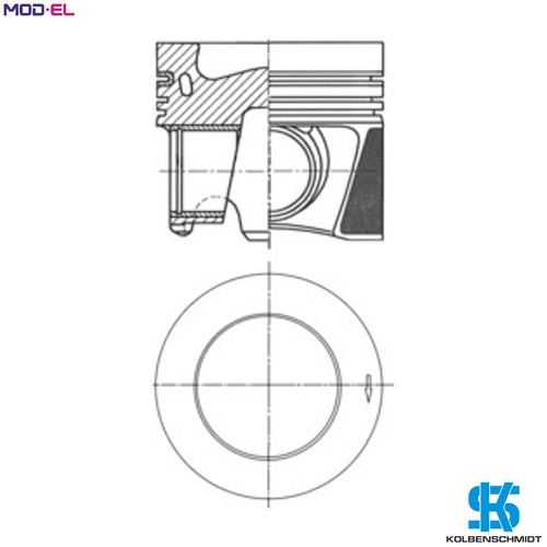 Piston 41862610 for - 41862610, vw