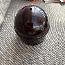 Vintage Brown Mottled Bakelite Wool / String Holder