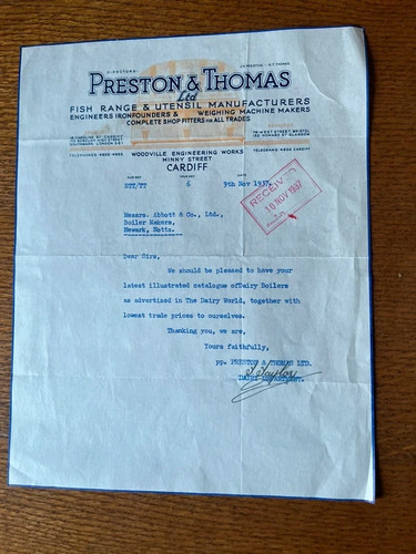 1937 preston and thomas - and, fish