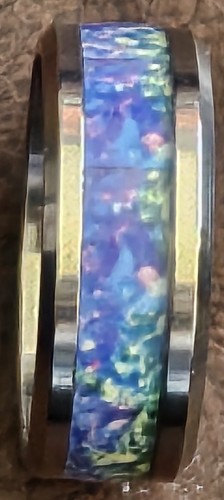 Handmade 8mm blue purple - 8mm, &