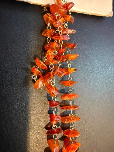 Vintage baltic amber - vintage, necklace