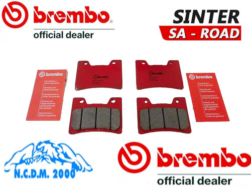 Front brake pads brembo - brake,