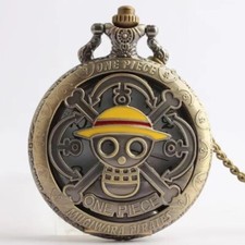 Antique Bronze Pirate Skulll