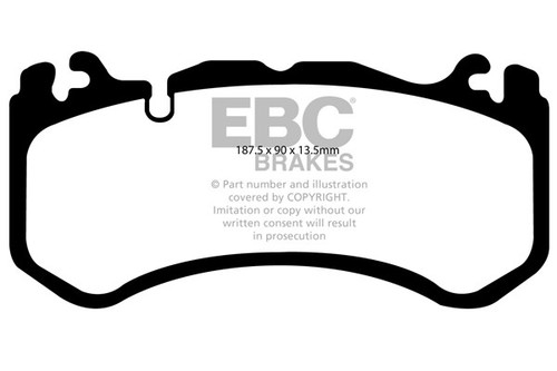 Ebc yellowstuff front brake - yellowstuff,