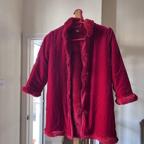 Monsoon girls red silk - 18%,