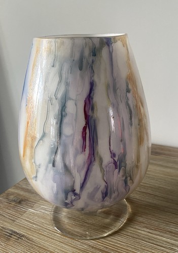 Vintage oversized blown glass - vintage,