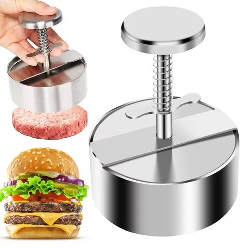 Hamburger patty maker press - maker,
