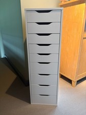 Ikea Alex 9 Drawer Unit White