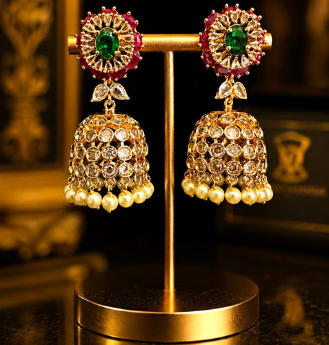 Gold tone asian bell - gold-tone,
