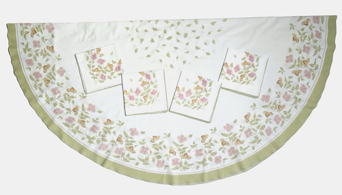 Tablecloth place mats - 4,
