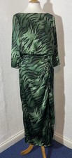 F&F Tesco Size 14 Dress Green