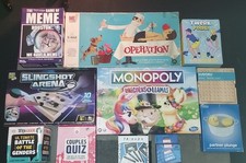 Carboot Joblot Bundle, Board Games, Family Fun , Children's Games & Couple Games