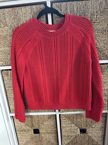 Red jumper size - m&s,