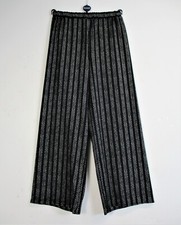 Saloos  Elasticated  Waist Stripy Dressy Plazzo Pants  Sizes: 12 14 16 18 20 22