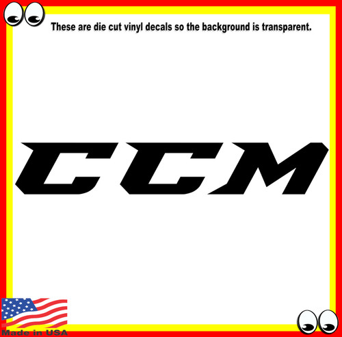 Ccm hockey decal - decal, sticker