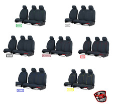 Tailored fabric seat covers - fabric,