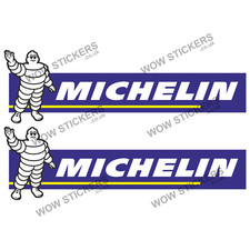 2 x Michelin stickers car