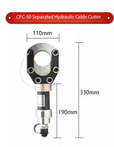 Hydraulic cable cutters split - cable,