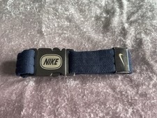 Rare Vintage Retro Authentic Nike Tactical Belt Navy fully adjustable unisex