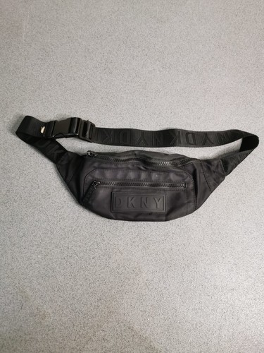 Dkny black nylon bum - black, bag
