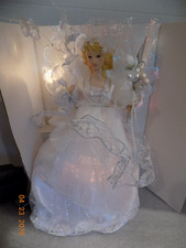 12" Fiber Optic Angel Tree