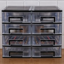 4 Drawers Plastic Storage