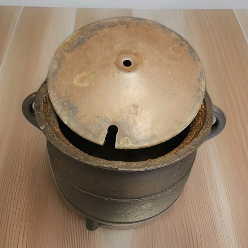 Cast iron bean - iron, pot