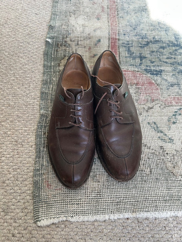 Paraboot brown leather shoes