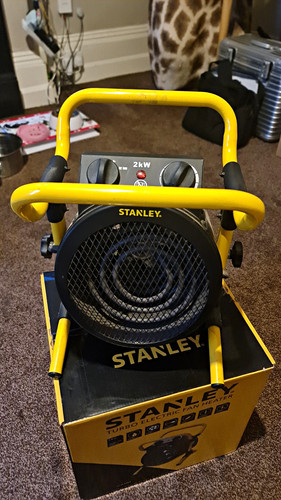 Stanley 2kw portable electric - stanley,