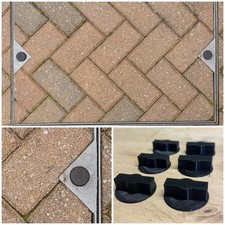 Replacement Manhole Cover Keyway Plugs Black – Drain / Inspection Chamber