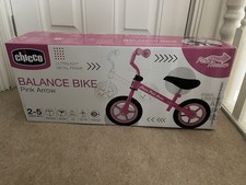 Brand New In Box Chicco Arrow Pink Balance Bike for Kids