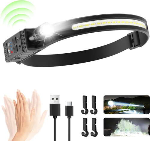 Head torch rechargeable super - head,