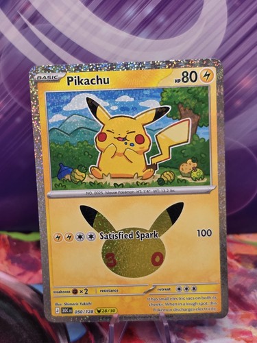 Pikachu 050 128 holo - 050/128,