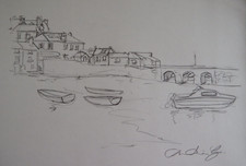 Pencil drawing ives - st,