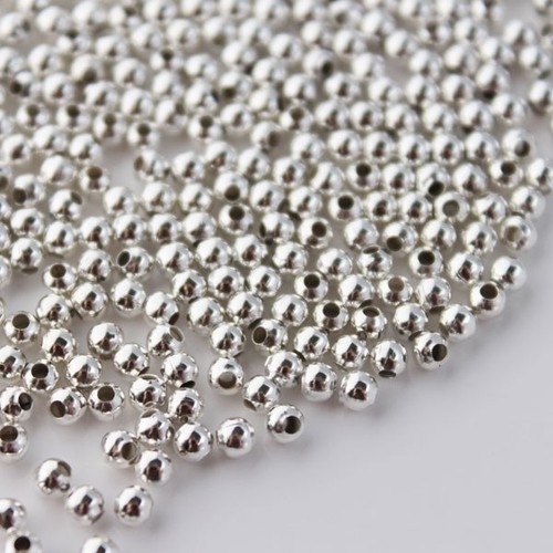 Silver spacer metal - spacer,