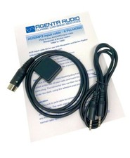 AUX/MP3 DIN input cable - 6 Pin MONO - Blaupunkt & Becker classic car radios