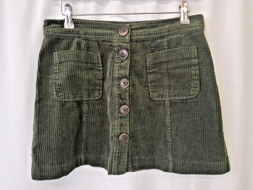 Zara mini corduroy skirt - zara,