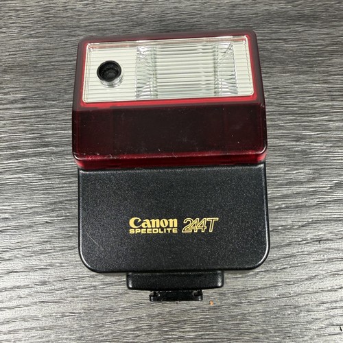 Canon speedlite 244t flash hot - canon,