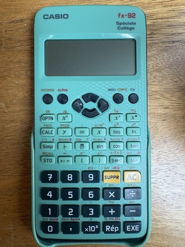Casio speciale college - casio, fx-92