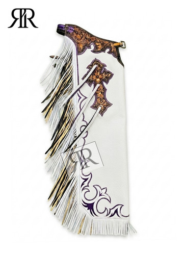 Western rodeo chaps hand - western,