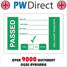 SIGN PASSED ELECTRICAL SAFETY
